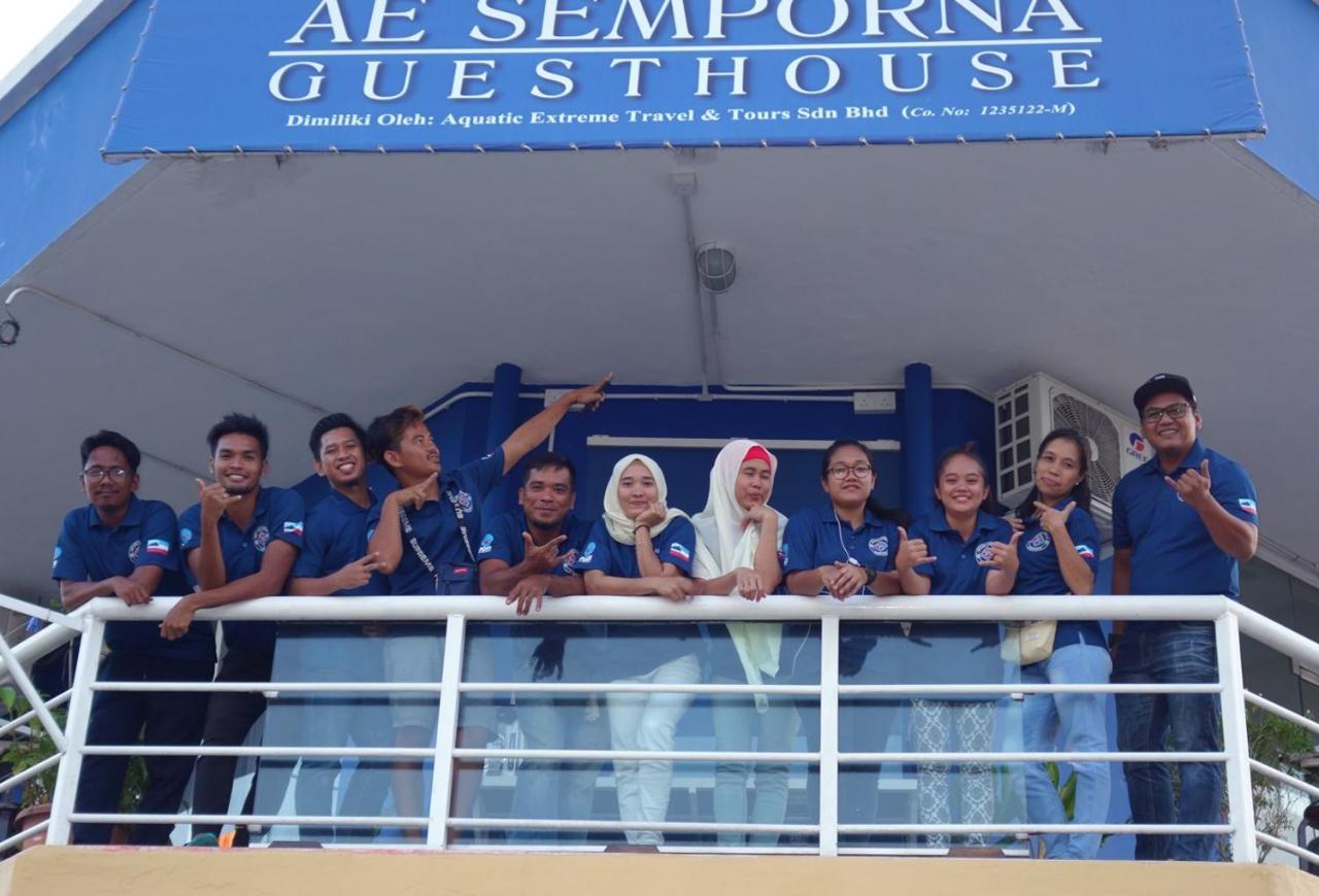 Ae Semporna Guesthouse 极潜旅店 المظهر الخارجي الصورة